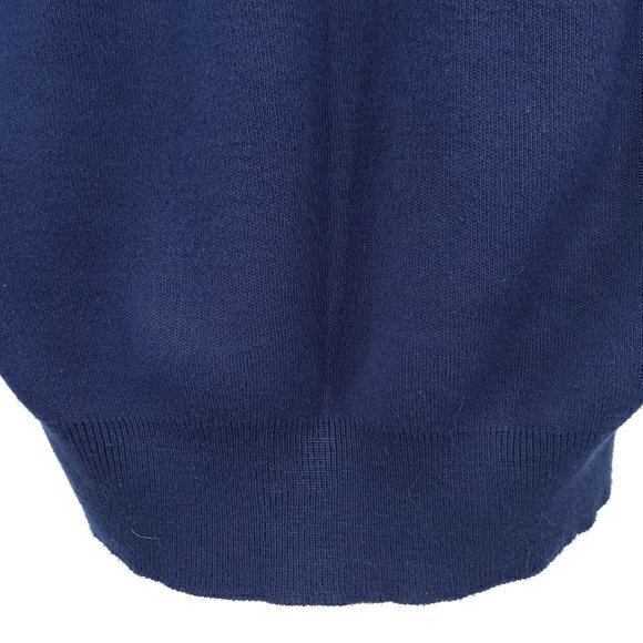 VTG 1960s/1970s Jostens Artex Syracuse University Embroidered V-Neck Sweater M - Picture 15 of 16